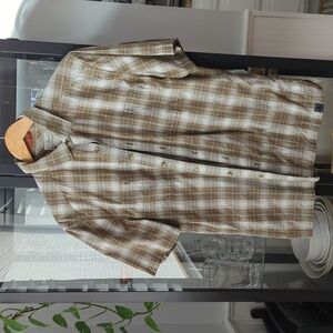LL Bean short sleeve button down